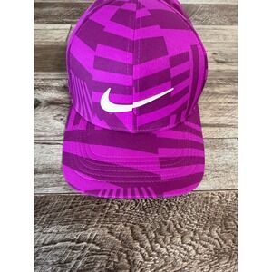 Nike Dri-FIT Classic99 Masters Edition Purple Geometric Golf Hat 23"